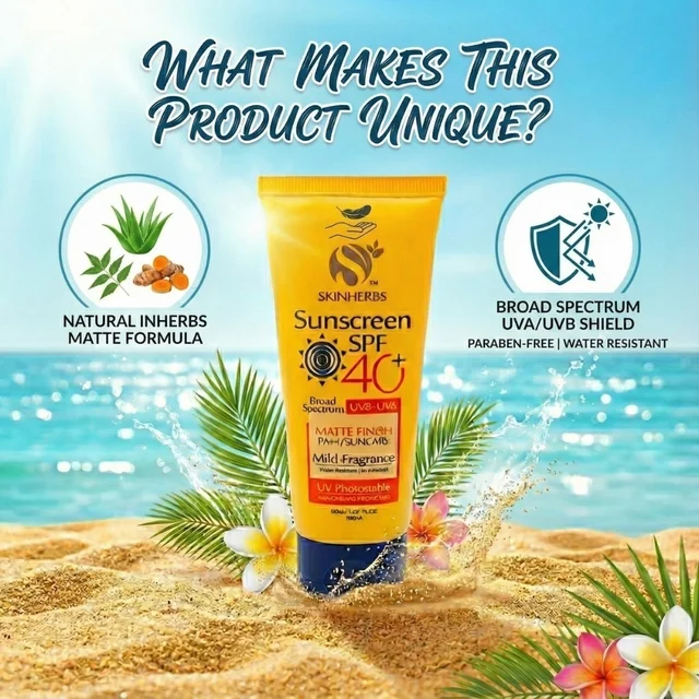 SKINHERBS SPF 40 Sunscreen-120ml - 120ml