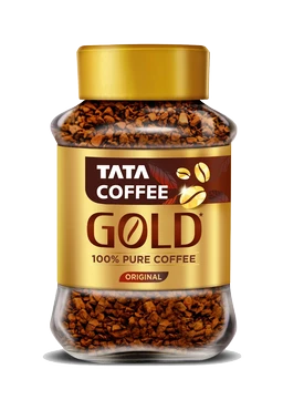Tata Coffee Gold 100% Pure Instant Coffee (Original) - 50GM Special Edition Pack With Free Golden Mug