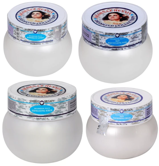 Shahnaz Husain Diamond Kit (Mask - 275GM, Lotion - 200GM, Cream - 175GM, Scrub - 175GM)