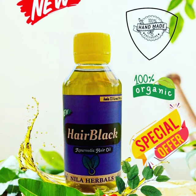200 ML NILA HAIRBLACK OIL - Dorado