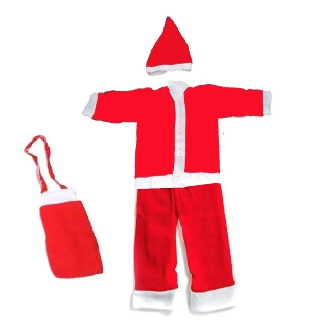 PK HUB Santa Claus Christmas Dress Combo for Children Kids(PACK OF 2) - 3-6 month