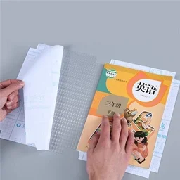 Transparent Paper Sticker Book Cover Film Clear Matte for Craft 30Pcs, Waterproof School Textbook Protective Case Cover Can Be Cut Self-Adhesive A4 Book Cover Paper Sticker Book Film