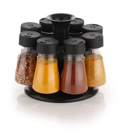 pice Rack 8 in 1 Masala Rack Set | Big Spice Container | Container jar bottle spice rack