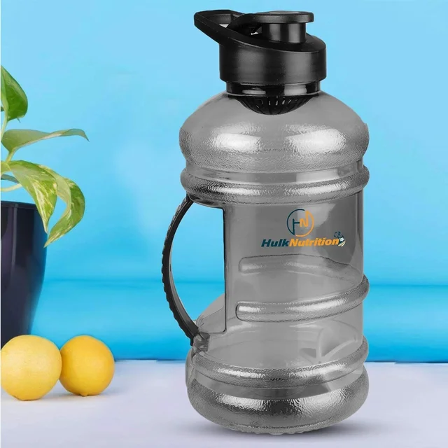 HulkNutrition BPA Free Gym Gallon Plastic Shaker/Sipper Bottle for Protein Shake 100% Leakproof Guarantee, 1.5 L , Pack of 1, Multicolour