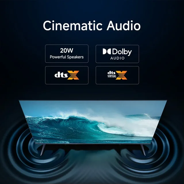 XIAOMI TELEVISION XIAOMI A Pro 80 cm (32 inch) QLED HD Ready Smart Google TV with 200+ Free Channels | HDR 10 | Dolby Audio | Premium Metal Bezel-less Design | DTS X | DTS Virtual: X| Mi TV (L32MB-APIN) - BLACK