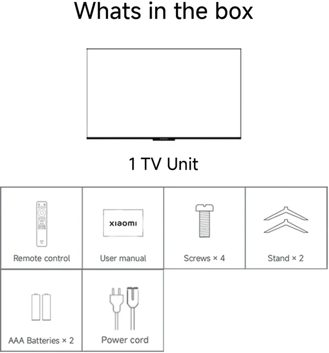 XIAOMI TELEVISION XIAOMI A Pro 80 cm (32 inch) QLED HD Ready Smart Google TV with 200+ Free Channels | HDR 10 | Dolby Audio | Premium Metal Bezel-less Design | DTS X | DTS Virtual: X| Mi TV (L32MB-APIN) - BLACK