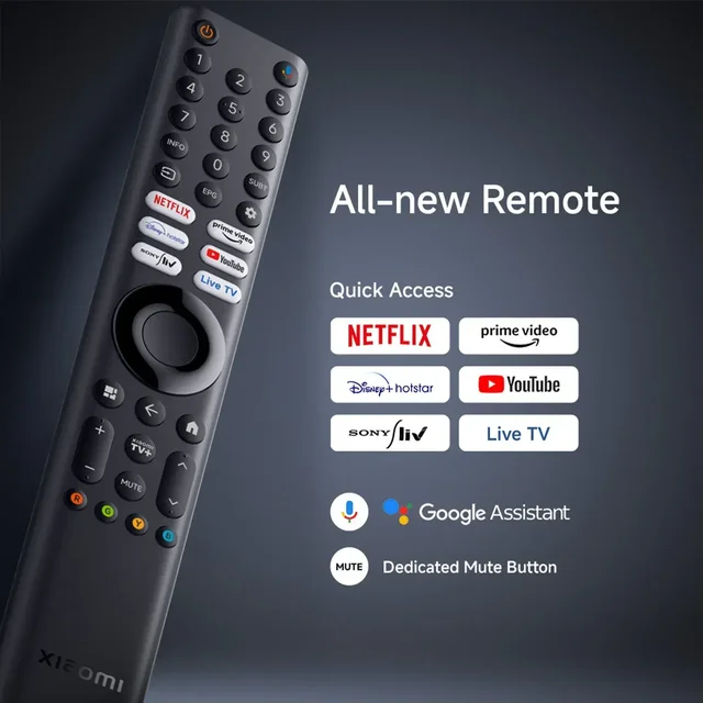 XIAOMI TELEVISION XIAOMI A Pro 80 cm (32 inch) QLED HD Ready Smart Google TV with 200+ Free Channels | HDR 10 | Dolby Audio | Premium Metal Bezel-less Design | DTS X | DTS Virtual: X| Mi TV (L32MB-APIN) - BLACK