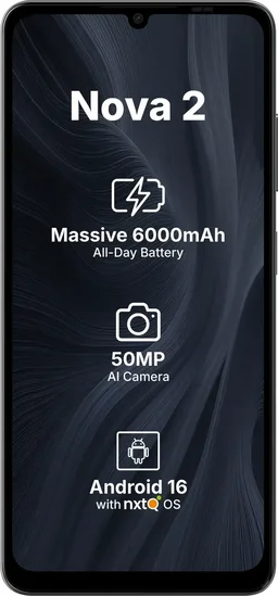 AI+ NOVA 2 5G 4/64GB BLACK - BLACK
