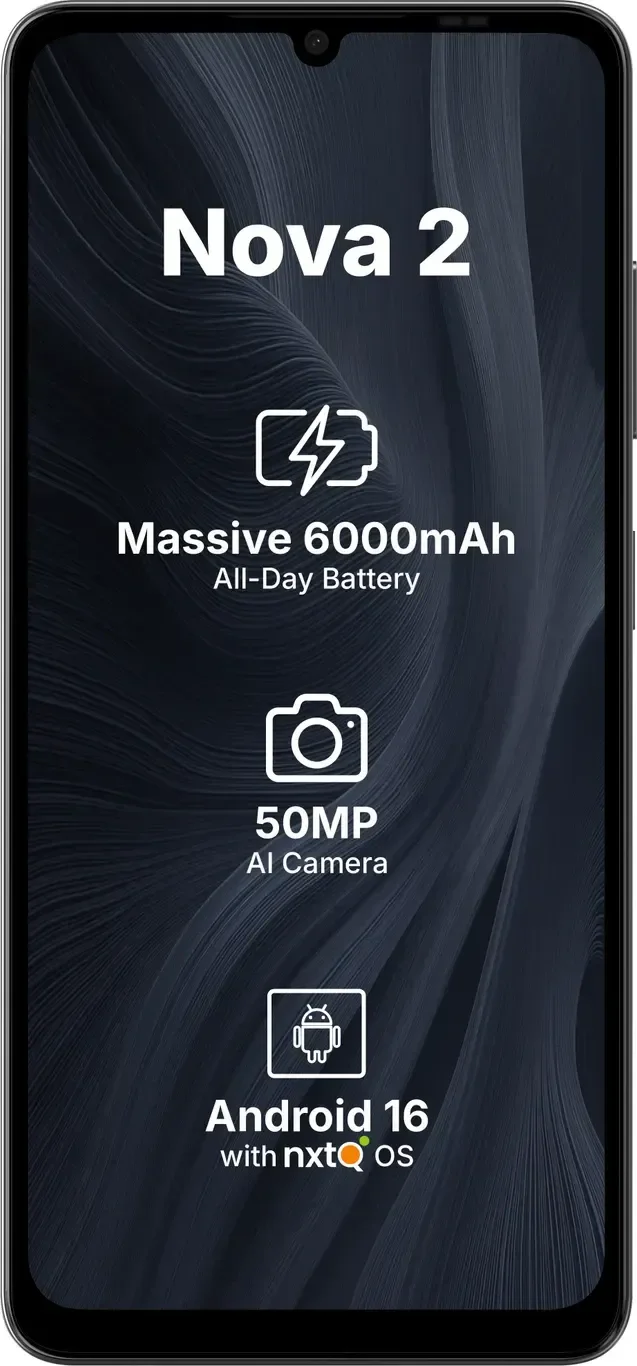 AI+ NOVA 2 5G 4/64GB BLACK - BLACK