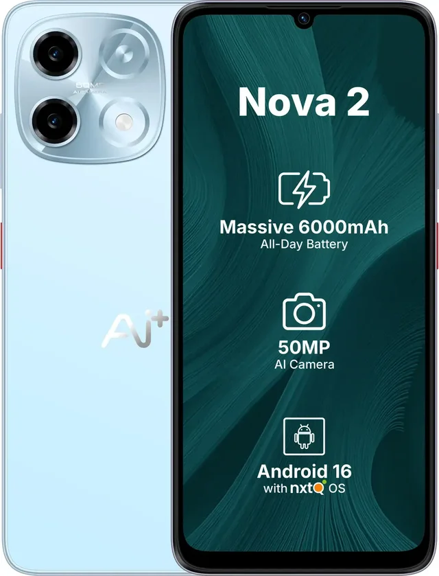 AI+ NOVA 2 5G 6/128GB BLUE - BLUE
