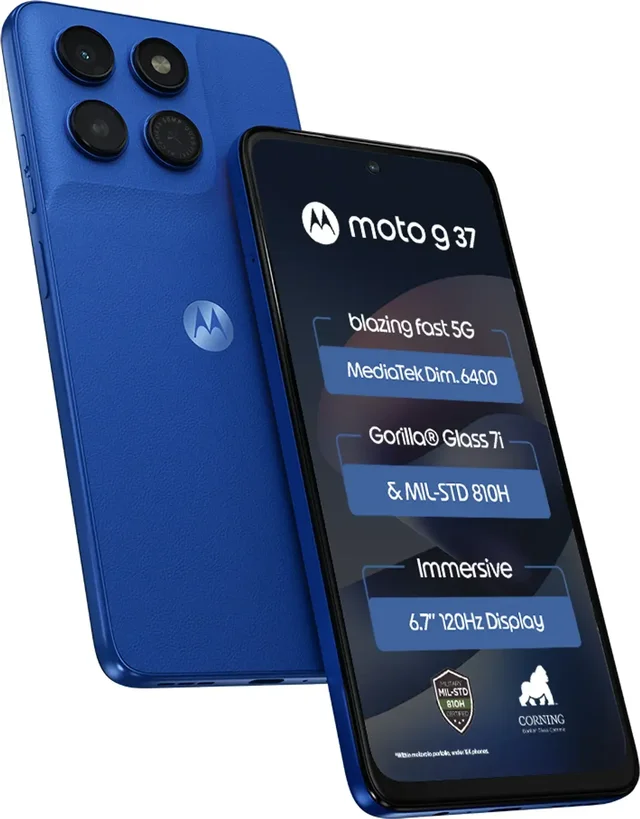 MOTOROLA G37 POWER 4/128GB PANTONE NAUTICAL BLUE - PANTONE NAUTICAL BLUE