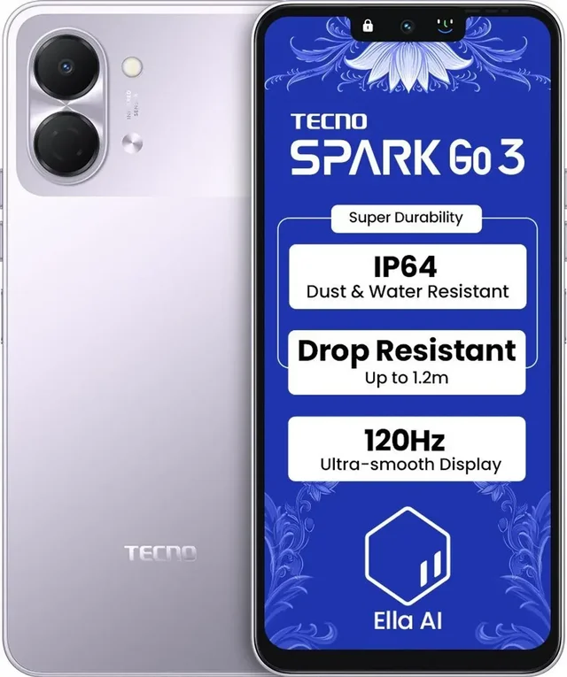 TECNO SPARK GO 3 4/64GB AURORA PURPLE - AURORA PURPLE
