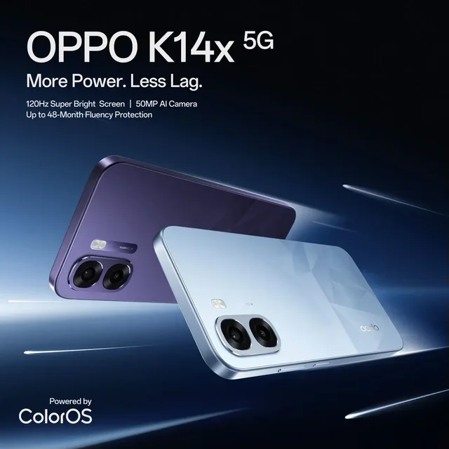 OPPO K14X 5G 4/128GB ICY BLUE - ICY BLUE