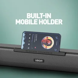 UBON Ubon Thunder SP-80 16 W Bluetooth Soundbar (Black, 2.0 Channel) - BLACK