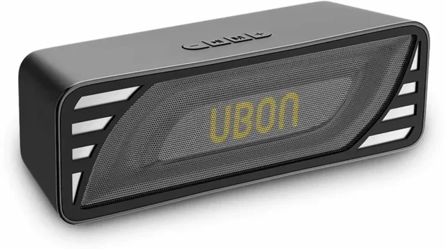 UBON Ubon SP-43 Bluetooth Wireless Speaker With Hanging Belt 10 W Bluetooth Laptop/Desktop Speaker (Black, 2.0 Channel) - BLACK