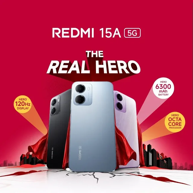 REDMI 15A 5G 4/64GB AMAZE PURPLE - AMAZE PURPLE