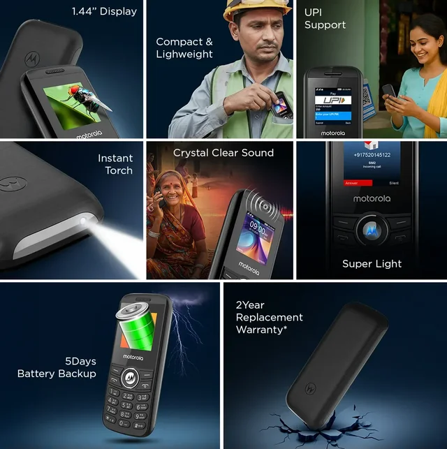 MOTOROLA A100 - BLACK