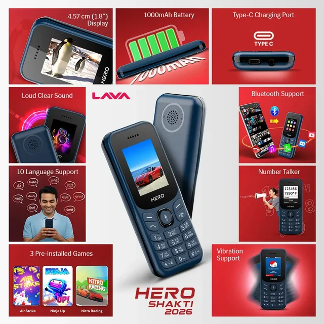 LAVA HERO SHAKTI 2026 - BLUE
