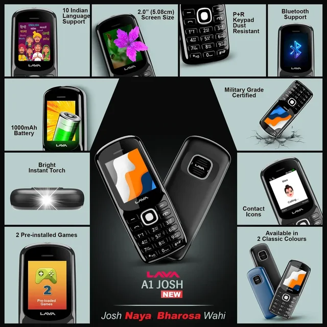 LAVA A1 JOSH - BLACK