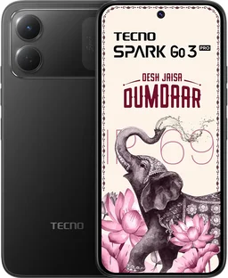 TECNO SPARK GO 3 PRO 4/64GB ECLIPSE BLACK - ECLIPSE BLACK