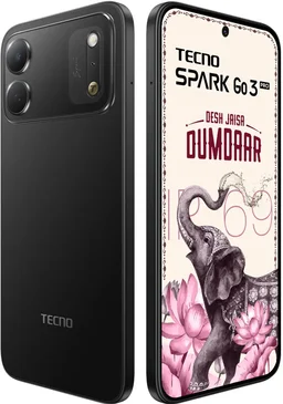 TECNO SPARK GO 3 PRO 4/64GB ECLIPSE BLACK - ECLIPSE BLACK