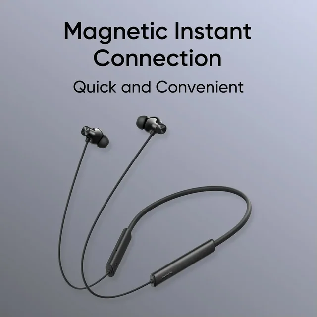 REALME BUDS WIRELESS 3 NEO NECKBAND BLACK - BLACK