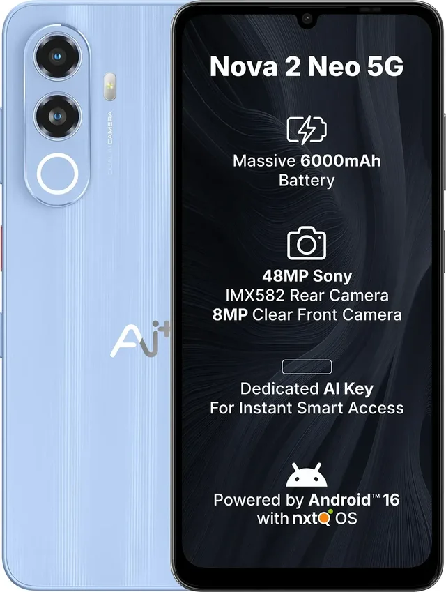 AI+ NOVA 2 NEO 5G 6/128GB BLUE - BLUE