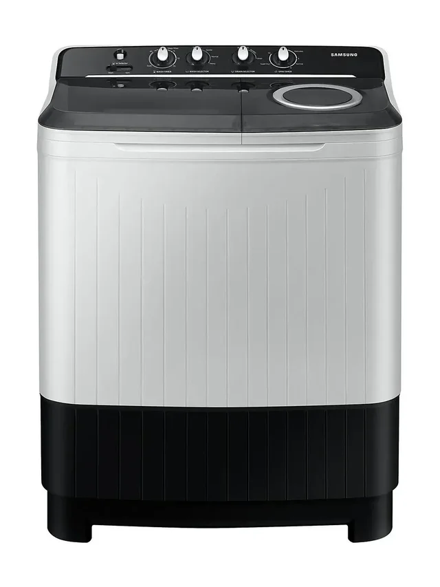 SAMSUNG Samsung 9 kg Semi Automatic Top Load with In-built Heater Grey (WT90C4260GG/TL) - GREY
