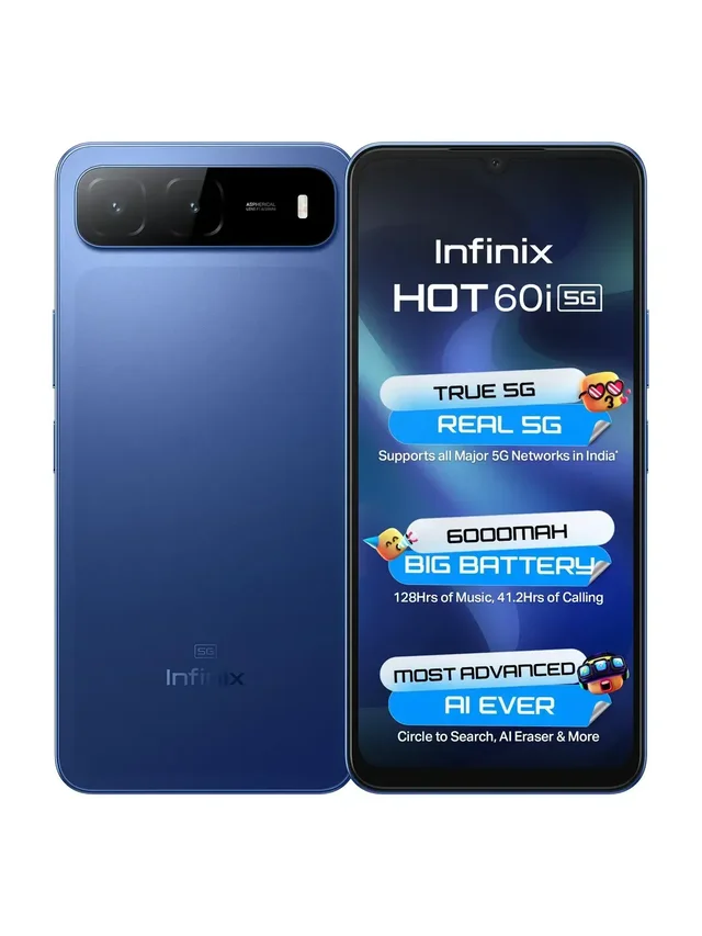 INFINIX HOT 60I 5G 4/128GB SHADOW BLUE - SHADOW BLUE