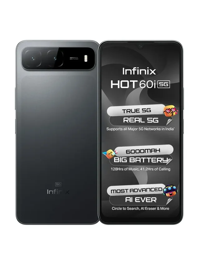 INFINIX HOT 60I 5G 4/128GB SLEEK BLACK - SLEEK BLACK