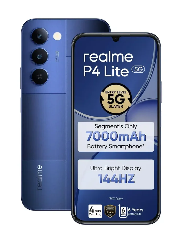 REALME P4 LITE 5G 4/64GB MOSAIC BLUE - MOSAIC BLUE