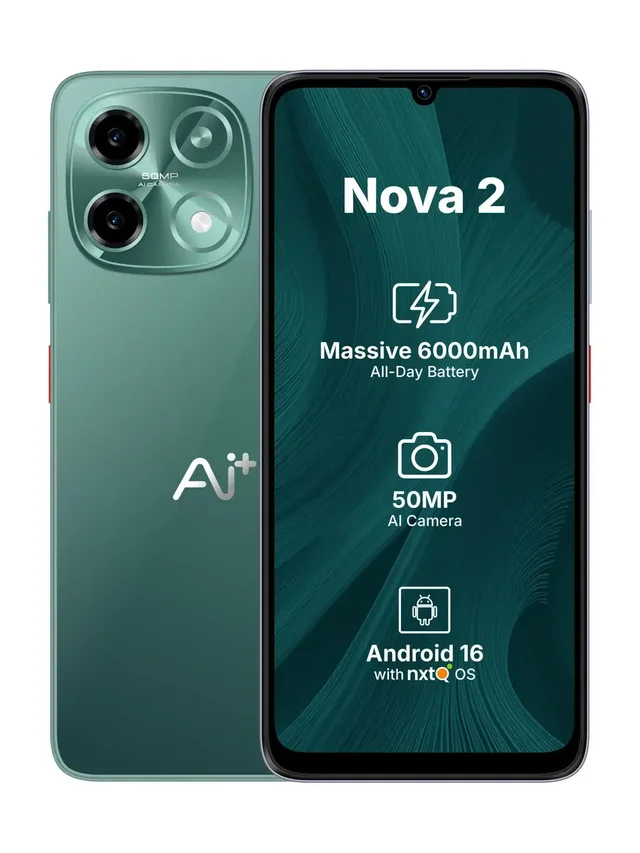 AI+ NOVA 2 5G 4/64GB GREEN - GREEN