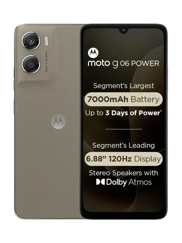 MOTOROLA G06 POWER 4/64GB PANTONE LAUREL OAK - PANTON LAUREL OAK