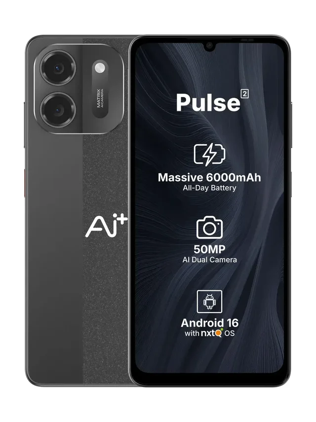 AI+ PULSE 2 4/64GB BLACK - BLACK