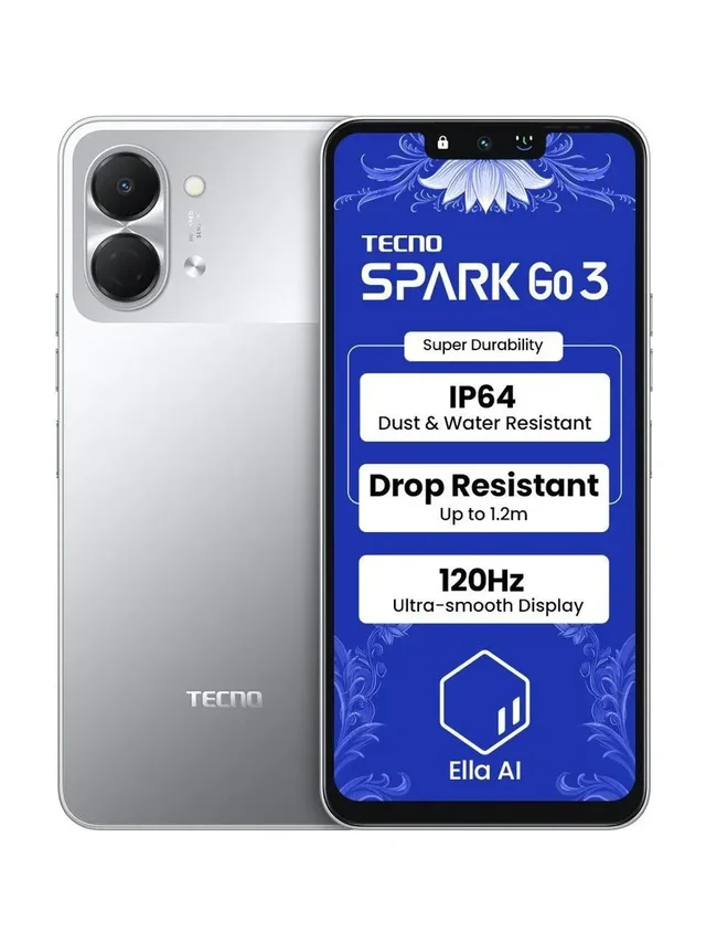 TECNO SPARK GO 3 4/64GB TITANIUM GREY - TITANIUM GREY