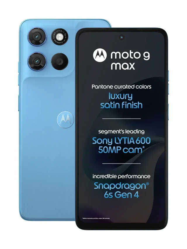 MOTOROLA G MAX 6/128GB PANTONE ALASKAN (BLUE) - PANTONE ALASKAN (BLUE)