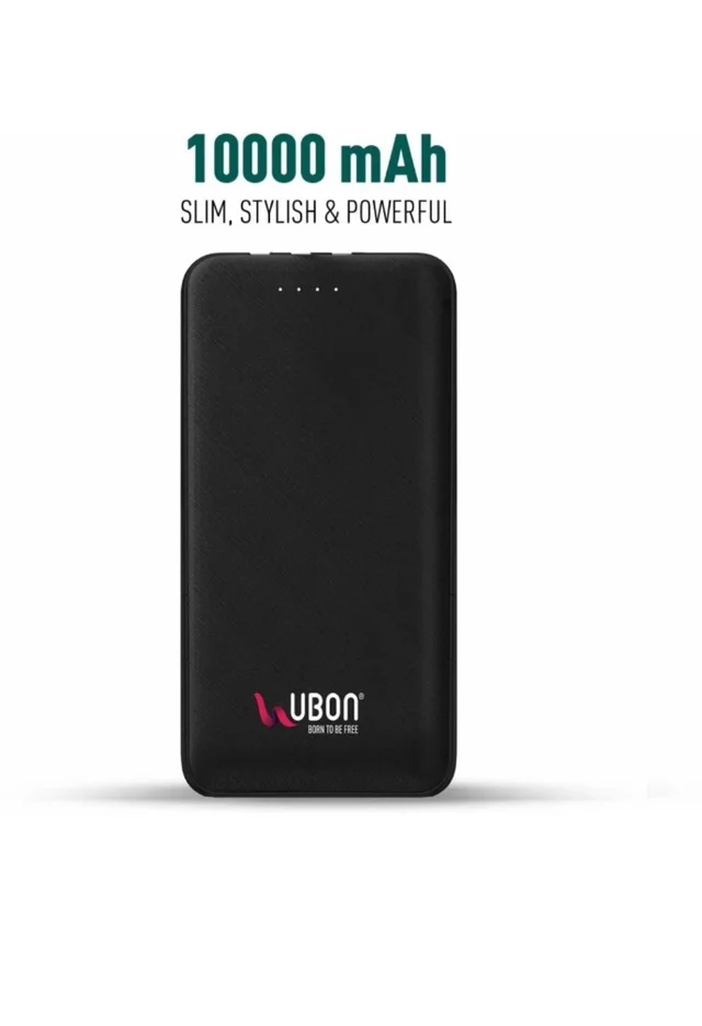 UBON 10000MAH POWER BANK (10w, Fast Charging
