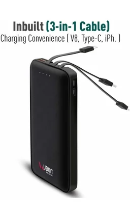 UBON 10000MAH POWER BANK (10w, Fast Charging
