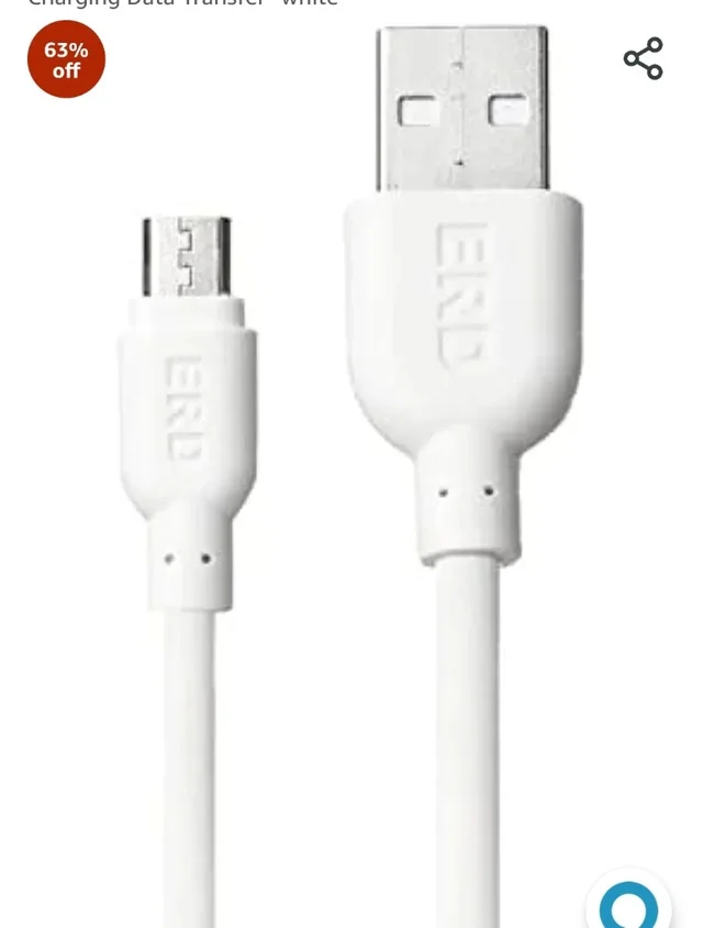 ERD USB DATA CABLE V8 UC-50 ( 1 Meter 20w )
