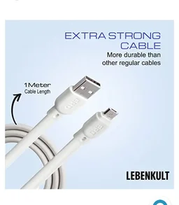 ERD USB DATA CABLE V8 UC-50 ( 1 Meter 20w )