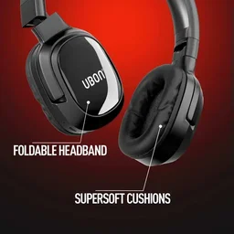 UBON HIP HOP HEADPHONE HP-700 BLACK - BLACK