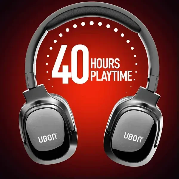UBON HIP HOP HEADPHONE HP-700 BLACK - BLACK