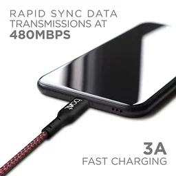 BOAT A350 TYPE C CABLE - CARBON BLACK