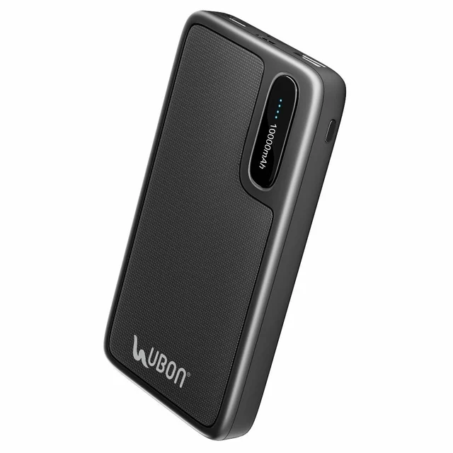 UBON Ubon 10000 mAh 15W Fast Charging Power Bank | Multiple Ports |Overheating Protection | for iPhone, Android & Other Devices, Black - PBX-31 - BLACK