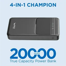 UBON PREMIUSM POWERBANK 4-IN-1 CHAMPION - BLACK