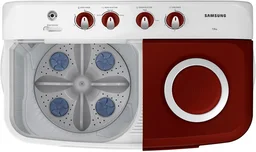SAMSUNG Samsung 7 kg Semi Automatic Top Load Red, White (WT70C3000RR/TL) - RED WHITE
