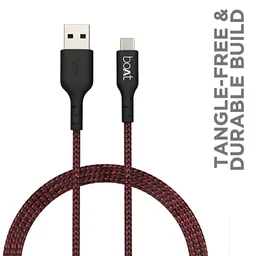 BOAT A350 TYPE C CABLE - CARBON BLACK