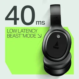 BOAT ROCKERZ 421 HEADPHONE BLACK SABRE - BLACK SABRE