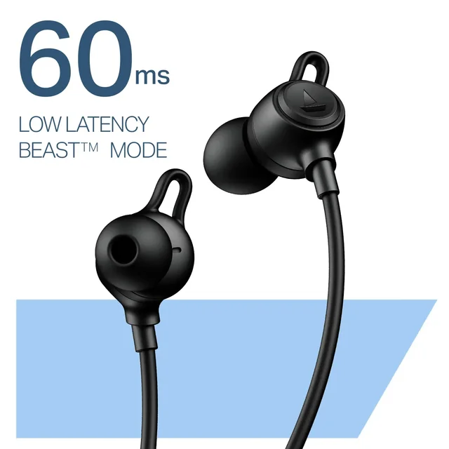 BOAT ROCKERZ 200 NECKBAND BLACK - BLACK