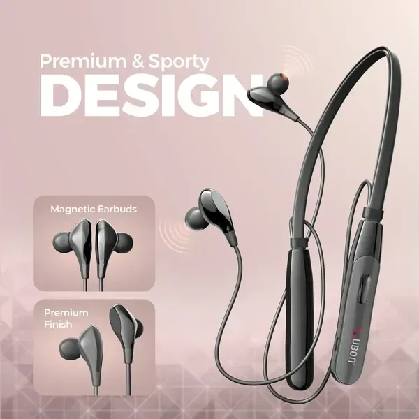 UBON ENC NECKBAND CL-50 BLACK - BLACK
